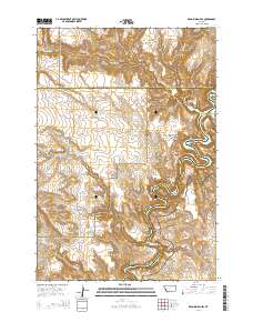 Dead Indian Hill 2014 topographic map thumbnail