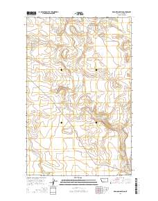 Dead Indian Spring 2014 topographic map thumbnail