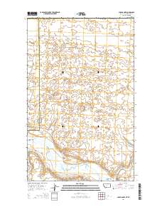 Chapman NW 2014 topographic map thumbnail