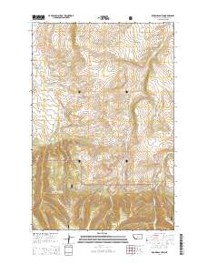 Browns Canyon 2014 topographic map thumbnail