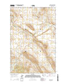 Comb Rock 2014 topographic map thumbnail
