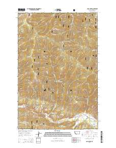 Camp Creek 2014 topographic map thumbnail