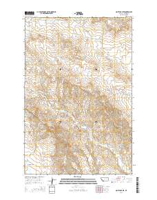 North Coulee 2014 topographic map thumbnail