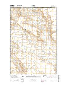 Pender Coulee 2014 topographic map thumbnail