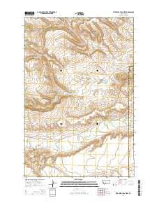 Pike Creek Hills West 2014 topographic map thumbnail