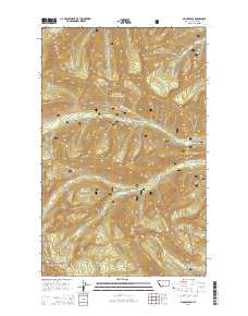 Moose Peak 2014 topographic map thumbnail