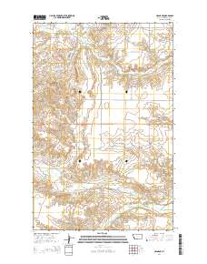 Crane NE 2014 topographic map thumbnail