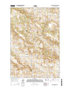 Bull Mountain NW 2014 topographic map thumbnail