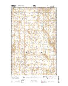 Berkholder Reservoir 2014 topographic map thumbnail