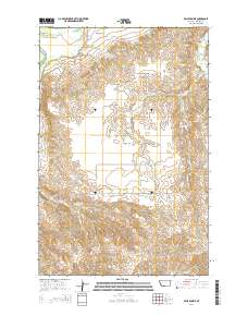 Belle Prairie 2014 topographic map thumbnail