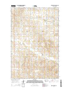 Beery Reservoir 2014 topographic map thumbnail