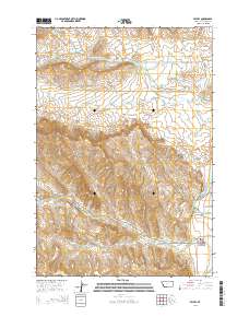 Belfry 2014 topographic map thumbnail