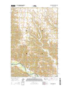 Bell Ridge West 2014 topographic map thumbnail