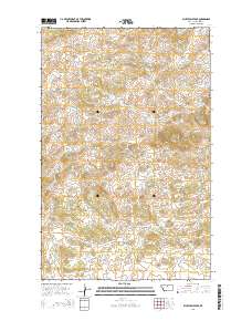 Blue Stone Peak 2014 topographic map thumbnail