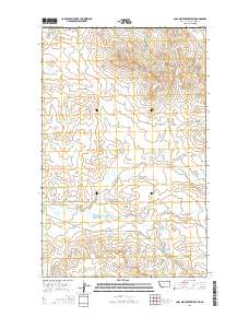 Coal Mine Creek West 2014 topographic map thumbnail