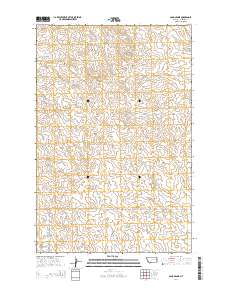 Cohagen NE 2014 topographic map thumbnail