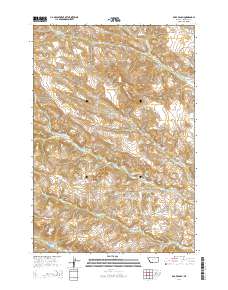 Bar V Ranch 2014 topographic map thumbnail