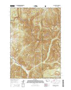 Big Horn Peak 2014 topographic map thumbnail
