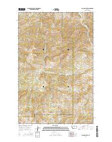 Big John Butte 2014 topographic map thumbnail