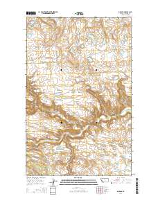 Big Rock 2014 topographic map thumbnail
