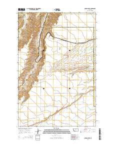 Arrow Creek 2014 topographic map thumbnail