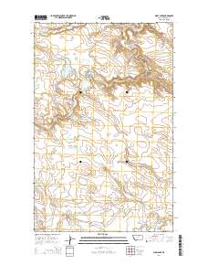 Bigby Lake 2014 topographic map thumbnail