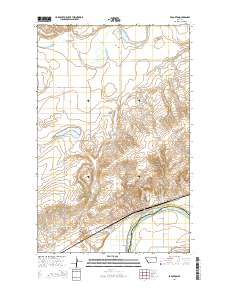 Brockton 2014 topographic map thumbnail