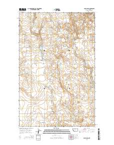 Blair Ranch 2014 topographic map thumbnail
