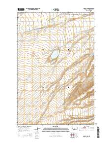 Ackley Lake 2014 topographic map thumbnail