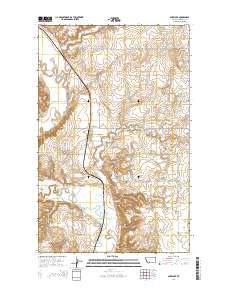 Antelope 2014 topographic map thumbnail