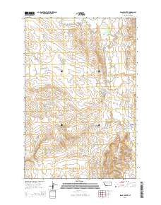Black Coulee 2014 topographic map thumbnail