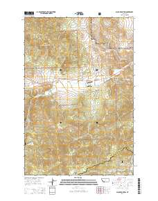 Black Mountain 2014 topographic map thumbnail