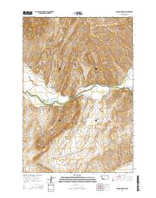 Block Mountain 2014 topographic map thumbnail