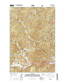 Basin 2014 topographic map thumbnail