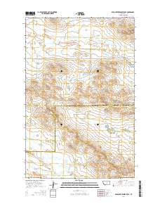 Bear Creek Reservoir SE 2014 topographic map thumbnail