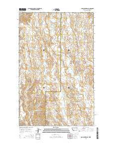Crow Creek Dam 2014 topographic map thumbnail