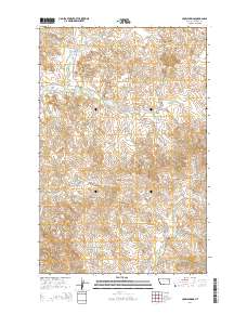 Crow Springs 2014 topographic map thumbnail