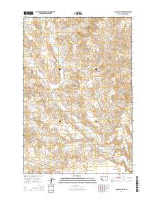Coal Bank Creek 2014 topographic map thumbnail