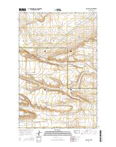 Gallup City 2014 topographic map thumbnail
