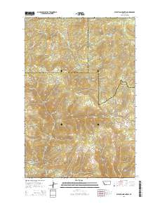 Elevation Mountain 2014 topographic map thumbnail