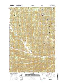Elk Creek 2014 topographic map thumbnail