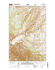 Fish Lake 2014 topographic map thumbnail