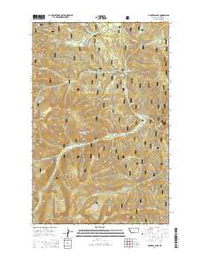 Fishtrap Lake 2014 topographic map thumbnail