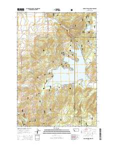 Georgetown Lake 2014 topographic map thumbnail
