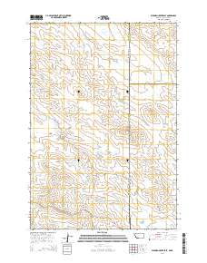 Elkhorn Creek East 2014 topographic map thumbnail