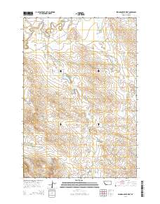 Elkhorn Creek West 2014 topographic map thumbnail