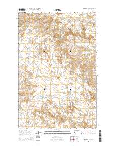 Flat Creek School 2014 topographic map thumbnail