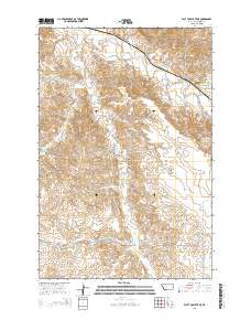 Flat Top Butte NE 2014 topographic map thumbnail