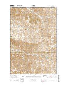 Flat Top Butte SW 2014 topographic map thumbnail