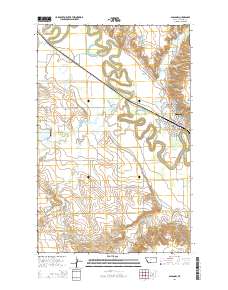 Glasgow 2014 topographic map thumbnail